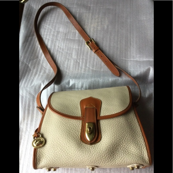 Dooney & Bourke AWL Shoulder Crossbody Vanilla/British Tan - Picture 14 of 16